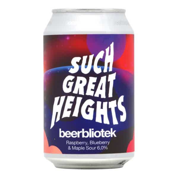 Beerbliotek Such Great Heights Fruited Sour 0,33l 6.0% 0.33L, Beer