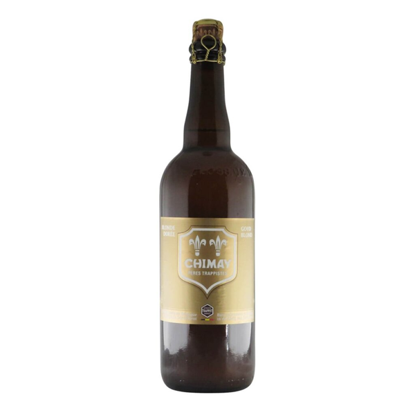 Chimay Gold Dorée Blond 0,75l 4.8% 0.75L, Beer