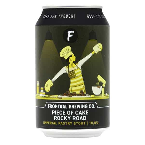 Frontaal Piece of Cake Rocky Road Imperial Pastry Stout 0,33l 10.0% 0.33L, Beer