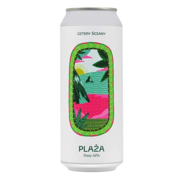 Four Walls PLAŻA Hazy APA 0,5l 4.7% 0.5L, Beer