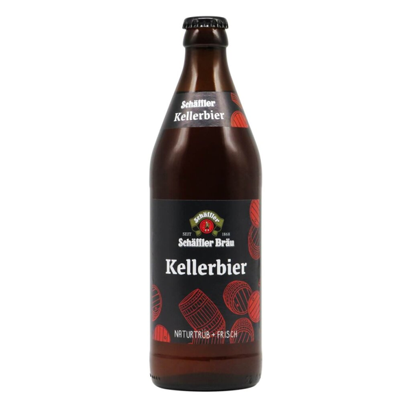 Schäffler Bräu Kellerbier 0,5l 5.2% 0.5L, Beer