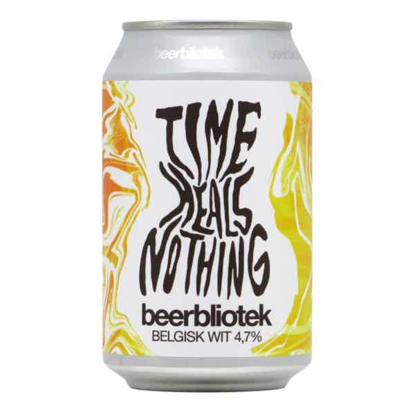 Beerbliotek Time Heals Nothing Belgian Wit 0,33l 4.7% 0.33L, Beer