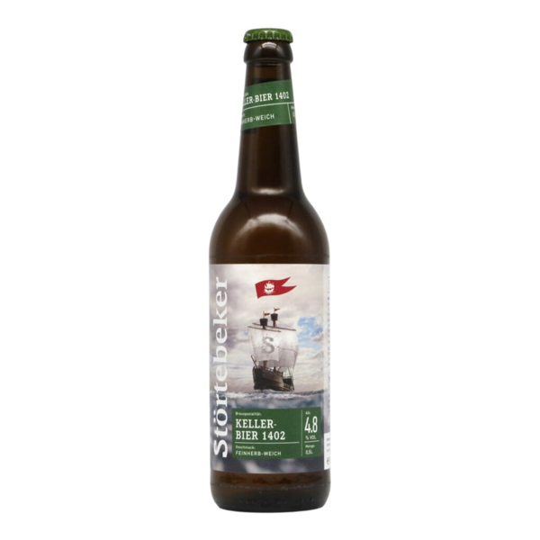 Störtebeker BIO Keller-Bier 1402 0,5l 4.8% 0.5L, Beer