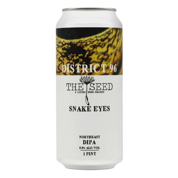 District 96/The Seed Snake Eyes Double New England IPA 0,473l 8.0% 0.473L, Beer