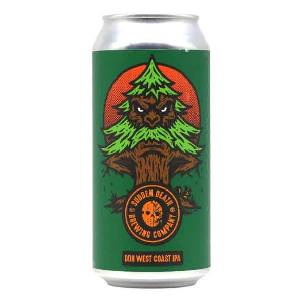 Sudden Death Old Piney DDH West Coast IPA 0,44l 6.8% 0.44L, Beer