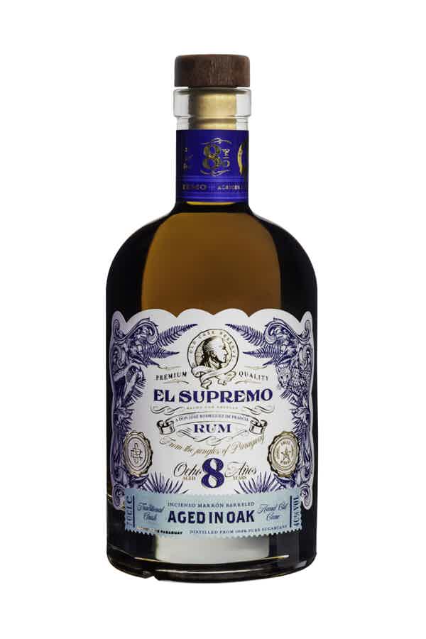 El Supremo Rum 8 year old 40.0% 0.7L, Spirits