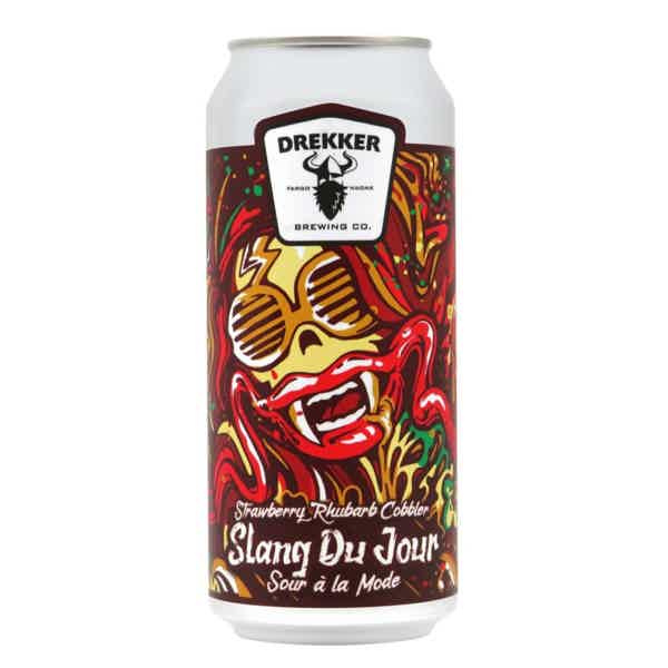 Drekker Slang Du Jour - Strawberry Rhubarb Cobbler Smoothie Pastry Sour 0,473l 6.6% 0.473L, Beer