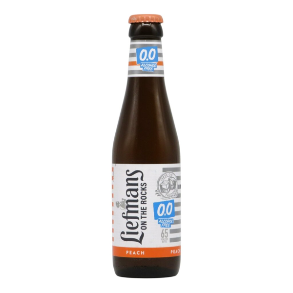 Liefmans Fruitesse On The Rocks 0,0 Peach Alkoholfrei 0,25l 0.0% 0.25L, Beer