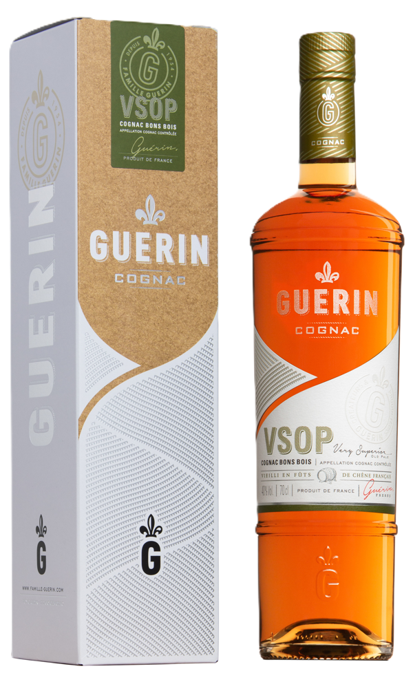 Guerin Cognac VSOP Giftbox 40.0% 0.7L, Spirits