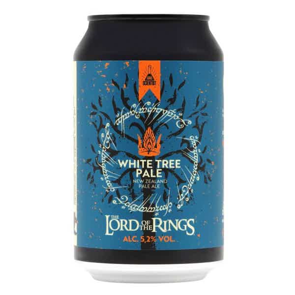 Mad Scientist/Warner Bros. LOTR White Tree Pale New Zealand Pale Ale 0,33l 5.2% 0.33L, Beer