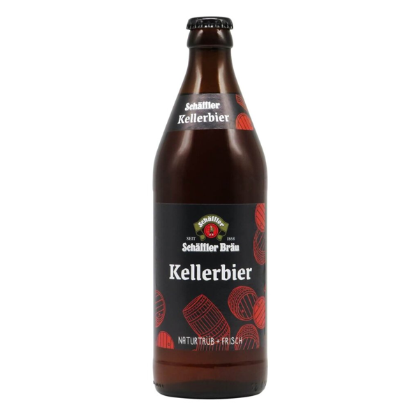 Schäffler Bräu Kellerbier 0,5l 5.2% 0.5L, Beer