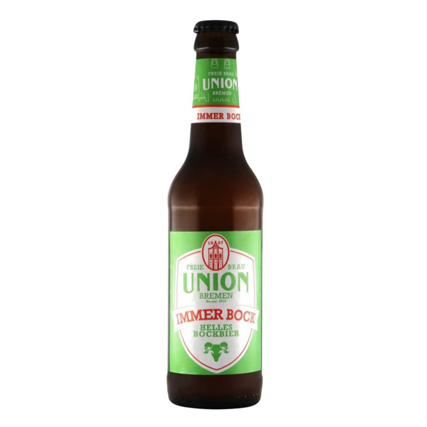 Freie Brau Union Bremen Immer Bock Helles Bockbier 0,33 7.2% 0.33L, Beer