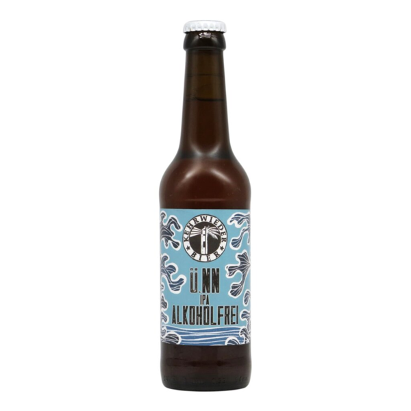 Kehrwieder üNN überNormalNull IPA alkoholfrei 0,33l 0.4% 0.33L, Beer