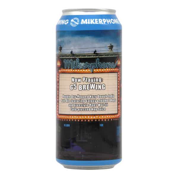 Mikerphone/G5 Now Playing: G5 Brewing Double NEIPA 0,473l 8.0% 0.473L, Beer