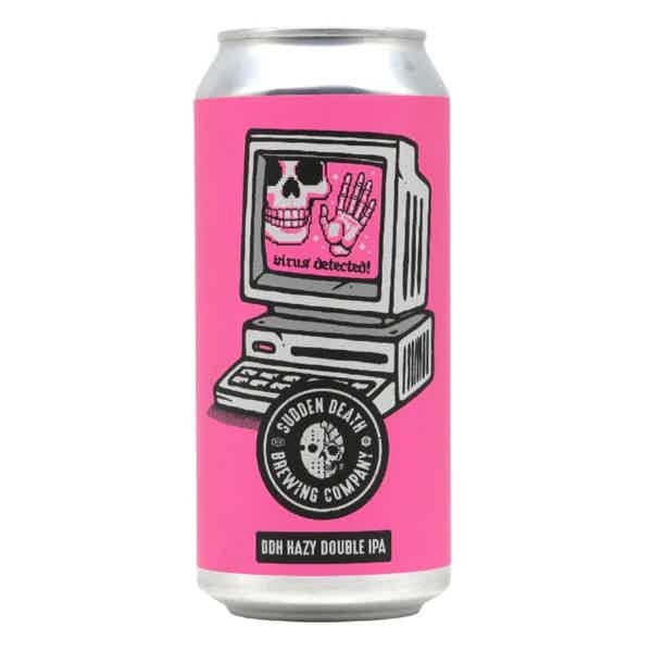 Sudden Death Virus Detected DDH Hazy DIPA 0,44l 8.0% 0.44L, Beer