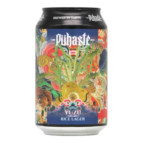 Pühaste Yuzu Rice Lager 0,33l 4.0% 0.33L, Beer