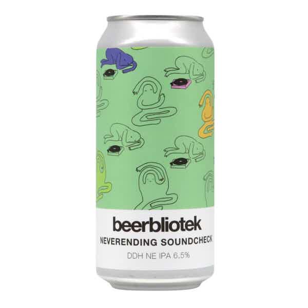 Beerbliotek Neverending Soundcheck NEIPA 0,44l 6.5% 0.44L, Beer