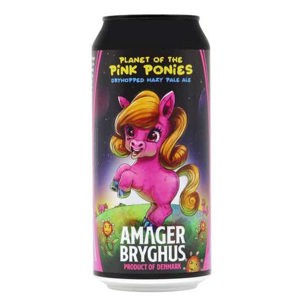 Amager Planet Of The Pink Ponies DH Hazy Pale Ale 0,44l 5.5% 0.44L, Beer