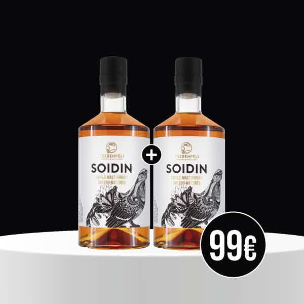 TEERENPELI SOIDIN - BUNDLE OF 2: TEERENPELI SOIDIN 40 % 70 cl