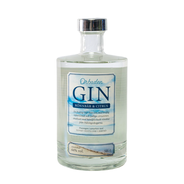 Orbaden Gin Rönnbär & Citrus 44.0% 0.5L, Spirits