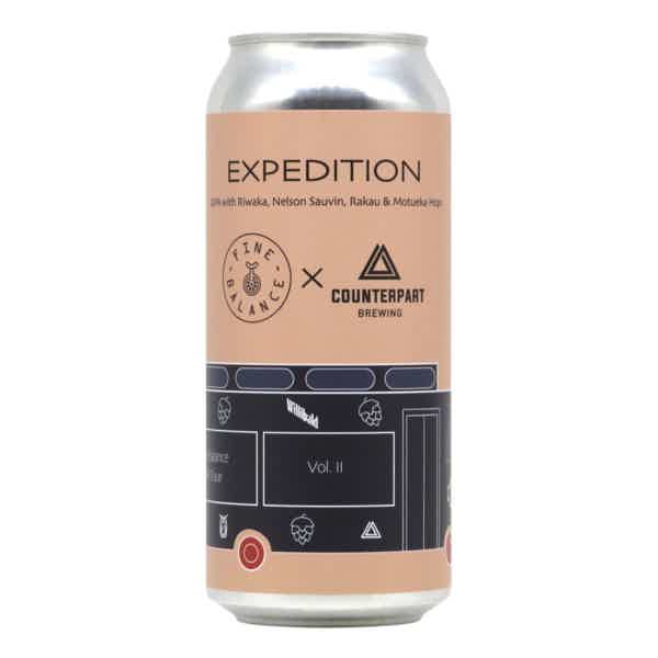 Fine Balance/Counterpart Expedition Quadruple IPA 0,473l 11.9% 0.473L, Beer