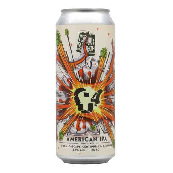 Nova Runda C4 American IPA 0,5l 6.1% 0.5L, Beer