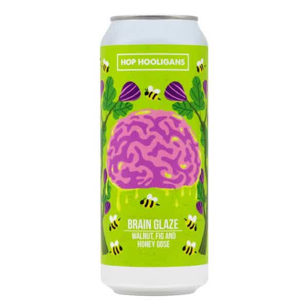 Hop Hooligans Brain Glaze Walnut Fig Honey Gose 0,5l 5.0% 0.5L, Beer