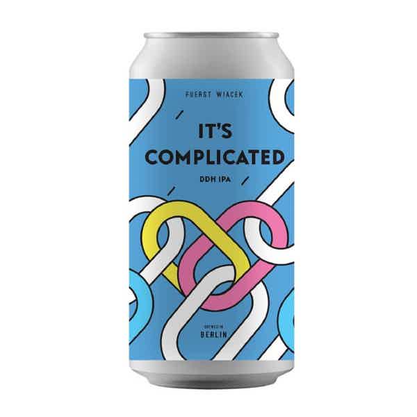 Fuerst Wiacek x Finback It's Complicated DDH IPA (NEW BATCH 25) 0,44l 6.8% 0.44L, Beer