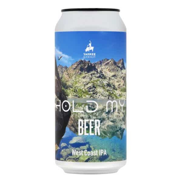Yankee & Kraut Hold My Beer West Coast IPA 0,44l 6.8% 0.44L, Beer