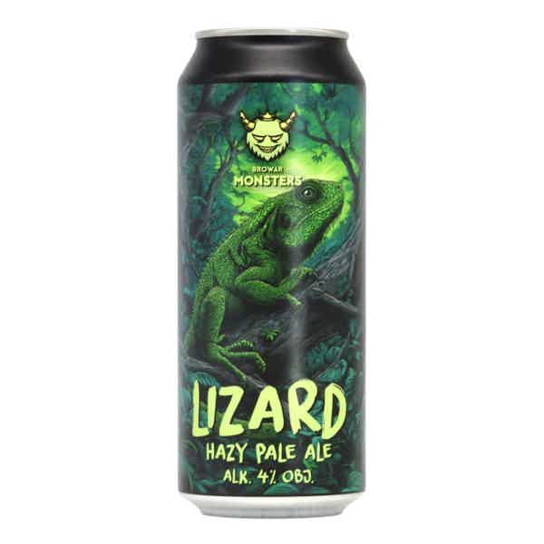 Browar Monsters Lizard Hazy Pale Ale 0,5l 4.0% 0.5L, Beer