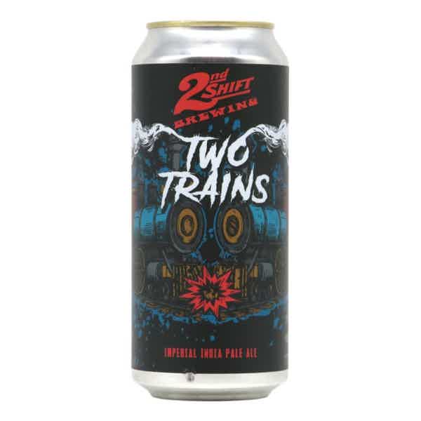 2nd Shift Two Trains Double West Coast IPA 0,473l 9.3% 0.473L, Beer