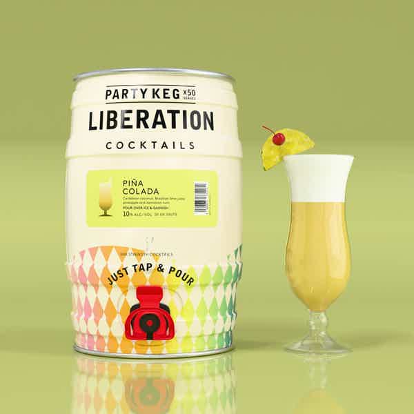 Piña Colada 5L Party Keg 10.0% 5.0L, Spirits