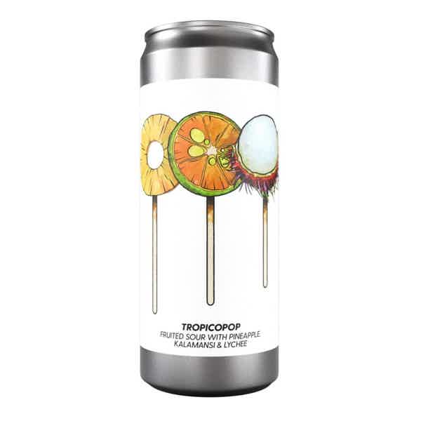 Brewski Tropicopop Fruited Sour 0,33l 6.0% 0.33L, Beer