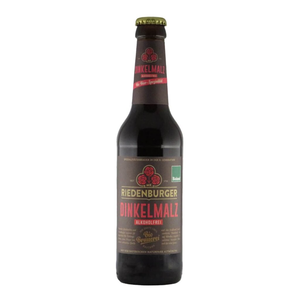 Riedenburger Dinkelmalz Alkoholfrei BIO 0,33l 0.0% 0.33L, Beer