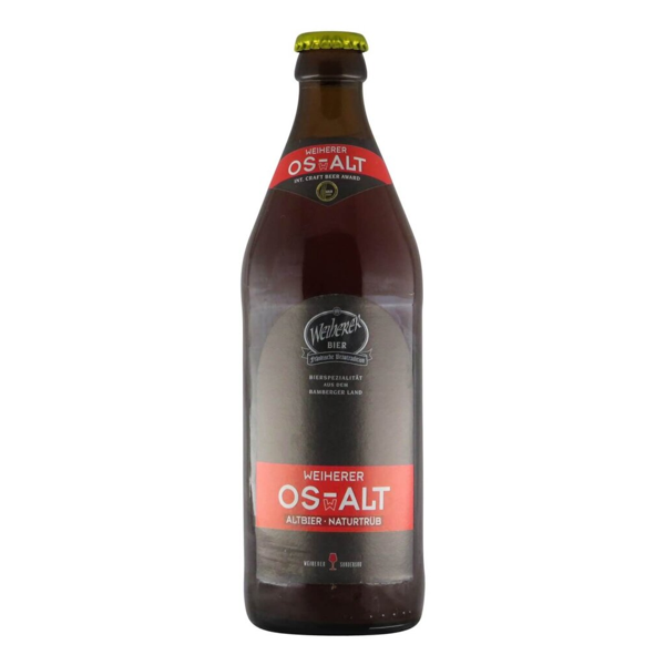 Weiherer OSw-Alt Altbier 0,5l 5.2% 0.5L, Beer
