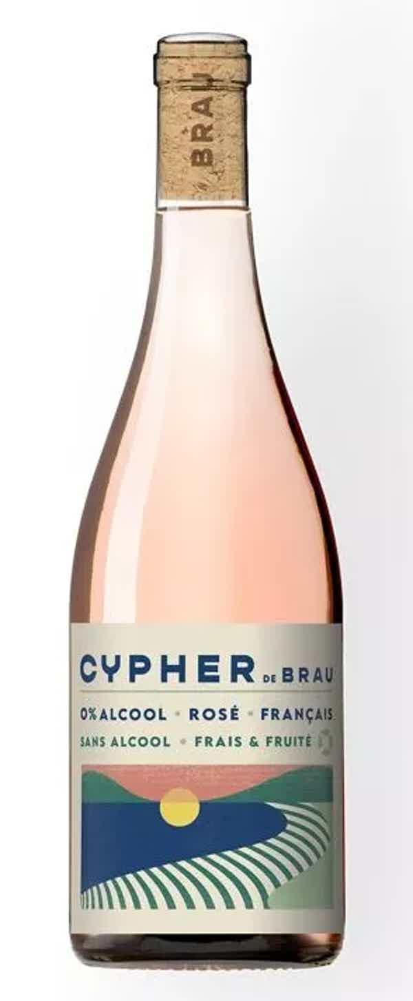 Cypher Rose Alcoholfree wine 0.0% 0.75L, Non alcohol