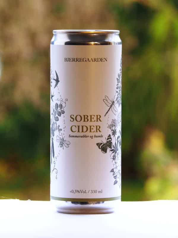 Sober cider med sommeræbler og humle 0.5% 0.33L, Non alcohol