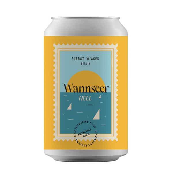 Fuerst Wiacek Wannseer Hell 0,33l 5.0% 0.33L, Beer