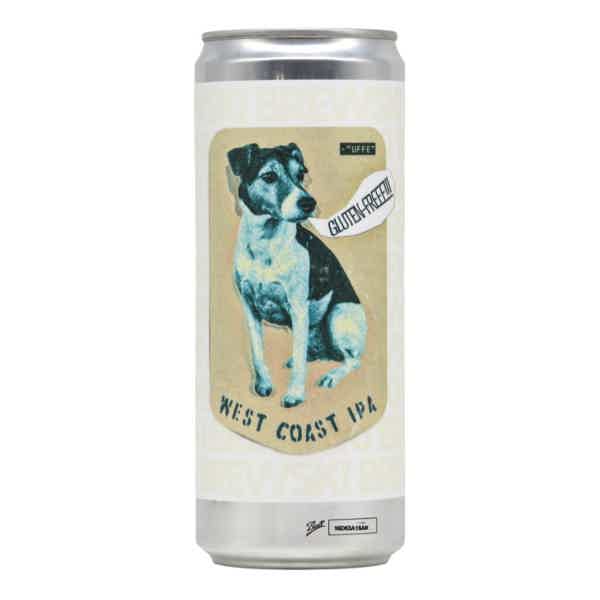 Brewski Uffe Gluten-Free West Coast IPA 0,33l 5.9% 0.33L, Beer