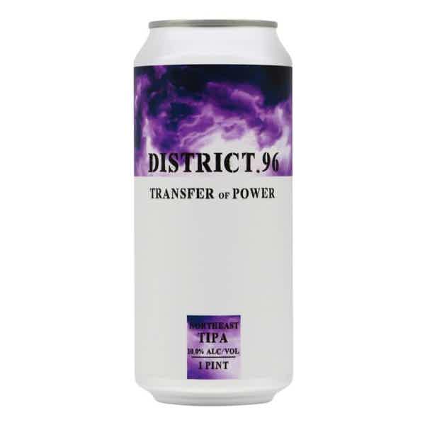 District 96 Transfer Of Power Triple New England IPA 0,473l 10.0% 0.473L, Beer
