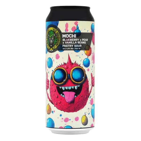 Beer Underground Mochi Blueberry x Pear x Vanilla Pastry Sour 0,5l 4.0% 0.5L, Beer
