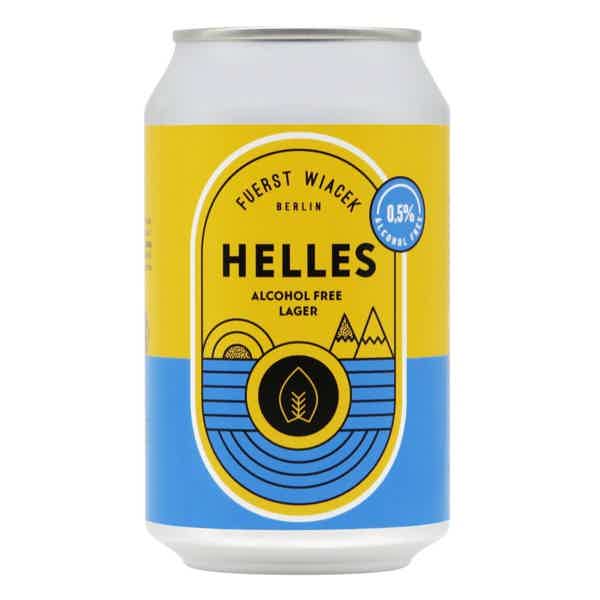 Fuerst Wiacek Helles Alkoholfrei 0,33l 0.5% 0.33L, Beer