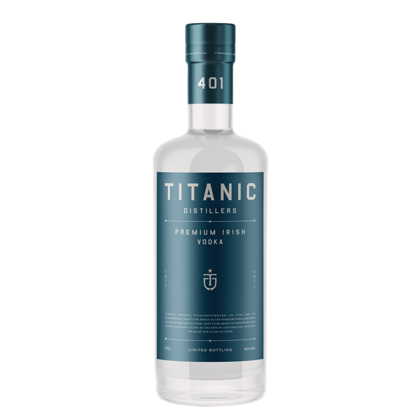Titanic Irish Vodka 40.0% 0.7L, Spirits