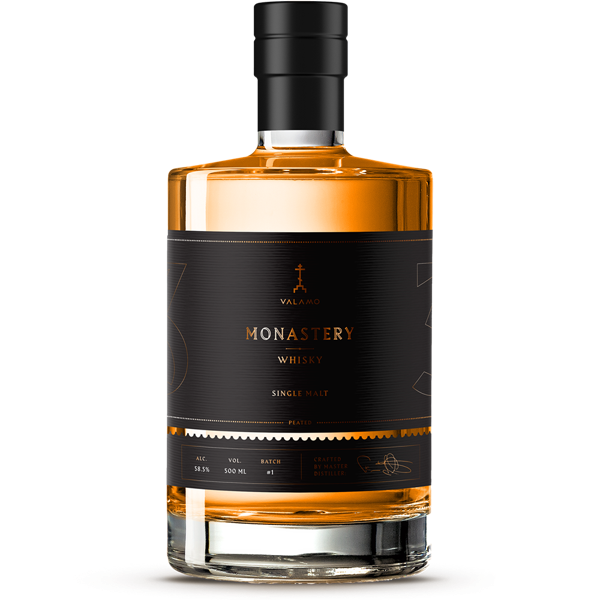 Valamo Monastery Whisky Rum cask 58.5% 0.5L, Spirits