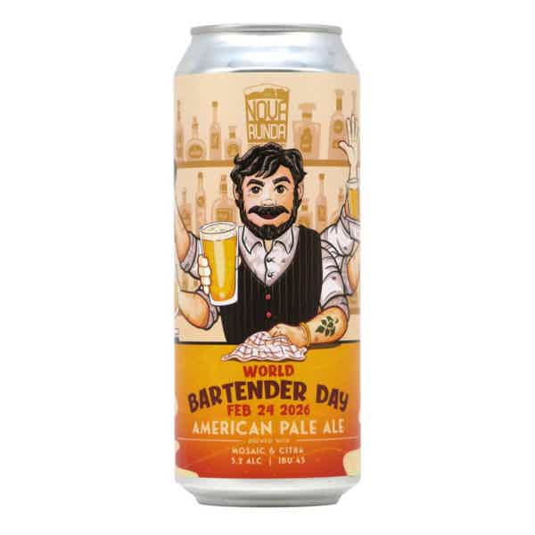 Nova Runda World Bartender Day 2026 American Pale Ale 0,5l 5.2% 0.5L, Beer