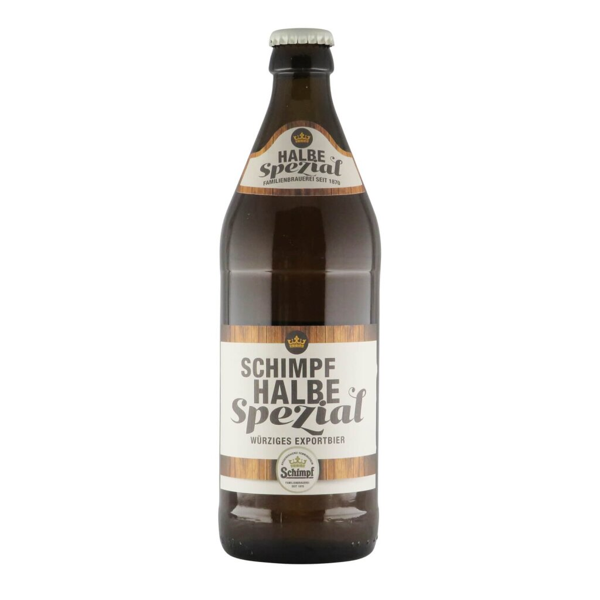 Schimpf Halbe Spezial 0,5l 5.2% 0.5L, Beer