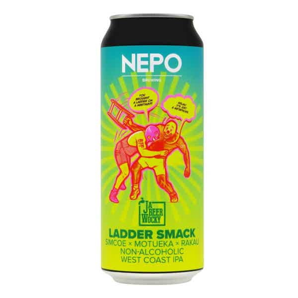 Nepomucen Ladder Smack Non-Alcoholic West Coast IPA 0,5l 0.5% 0.5L, Beer