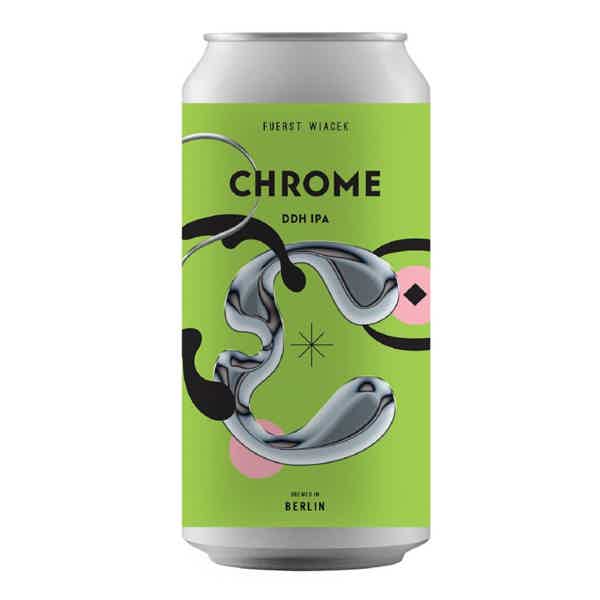 Fuerst Wiacek Chrome DDH IPA (NEW BATCH 26) 0,44l 6.8% 0.44L, Beer