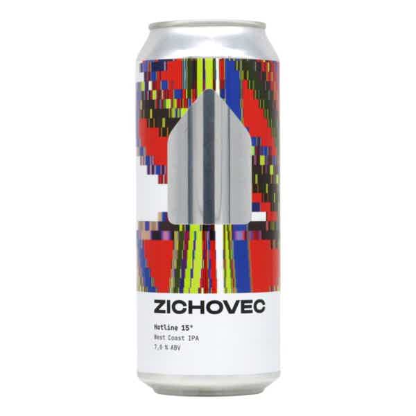 Zichovec Hotline 15 West Coast IPA 0,5l 7.0% 0.5L, Beer