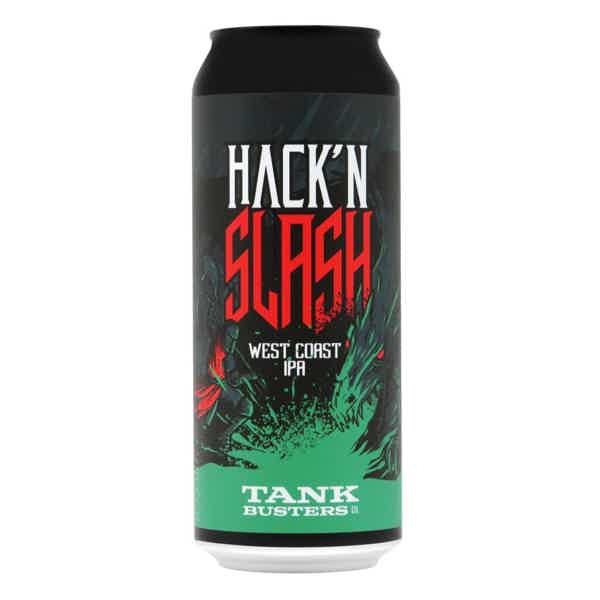 TankBusters Hack'N'Slash Hazy West Coast IPA 0,5l 6.0% 0.5L, Beer